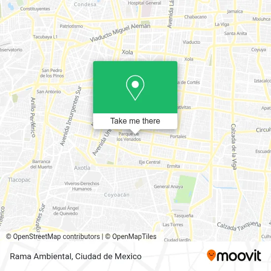 Rama Ambiental map