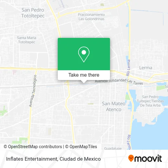 Inflates Entertainment map
