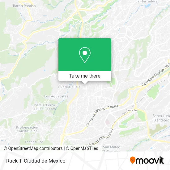 Rack T map
