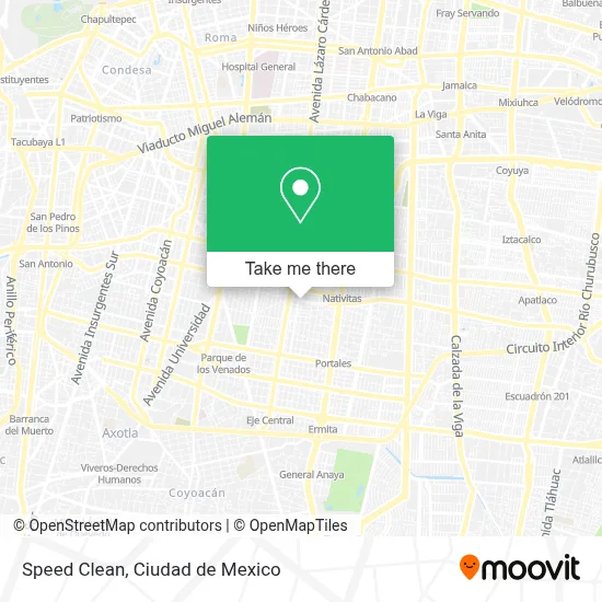 Speed Clean map