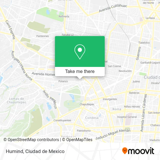 Humind map