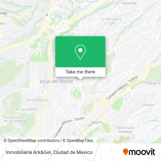 Inmobiliaria  Ark&Gel map