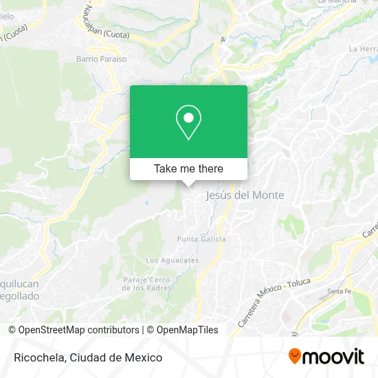 Ricochela map