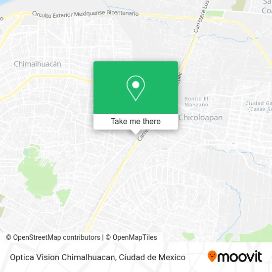 Optica Vision Chimalhuacan map