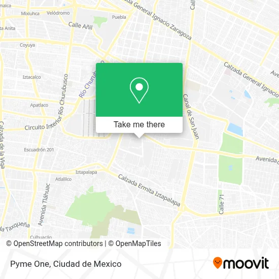 Pyme One map