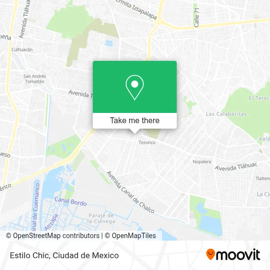 Estilo Chic map