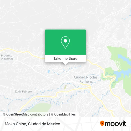 Moka Chino map