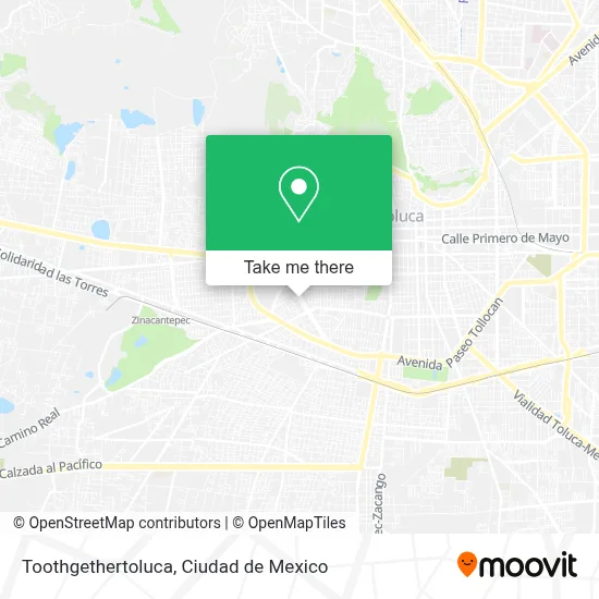 Toothgethertoluca map
