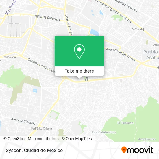 Syscon map