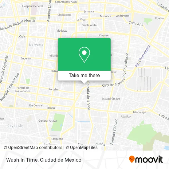 Wash In Time map