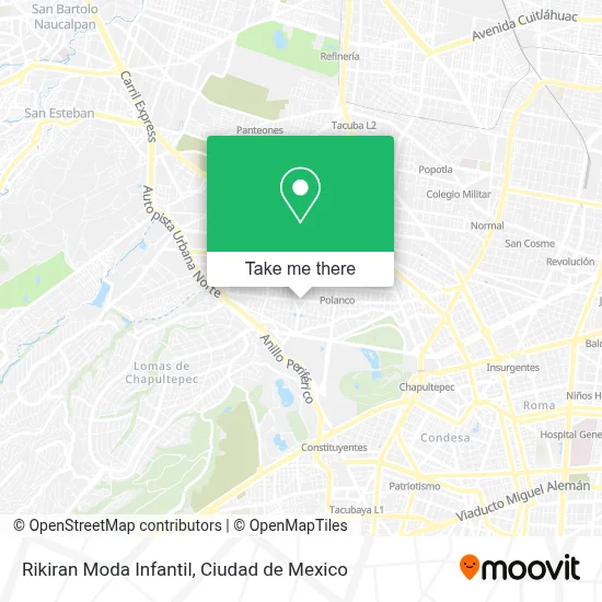 Rikiran Moda Infantil map