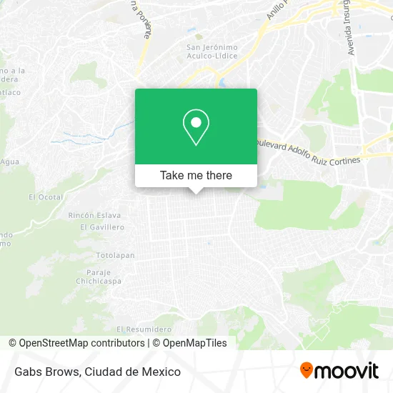 Gabs Brows map