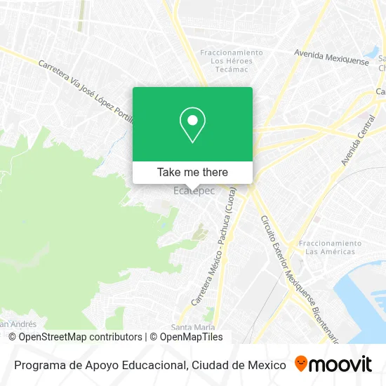 Programa de Apoyo Educacional map