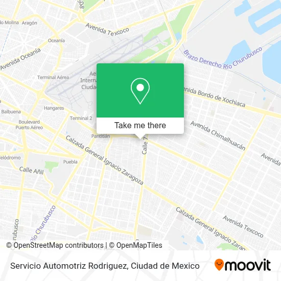 Servicio Automotriz Rodriguez map