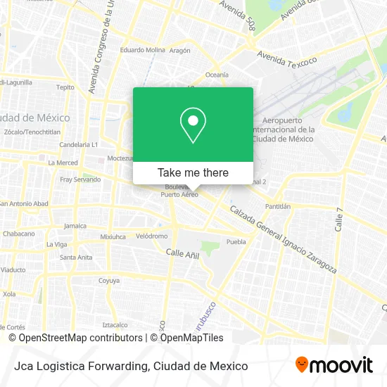 Jca Logistica Forwarding map