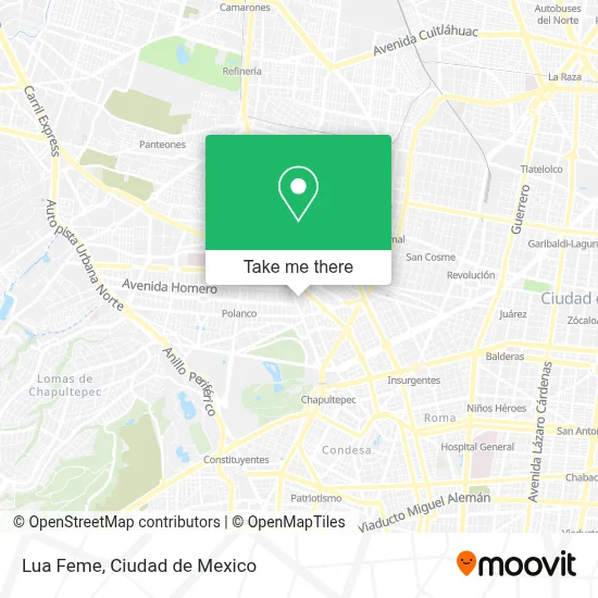Lua Feme map