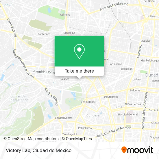 Victory Lab map