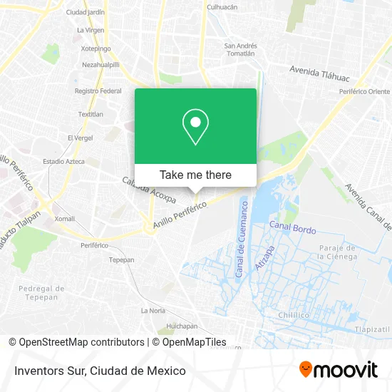 Inventors Sur map