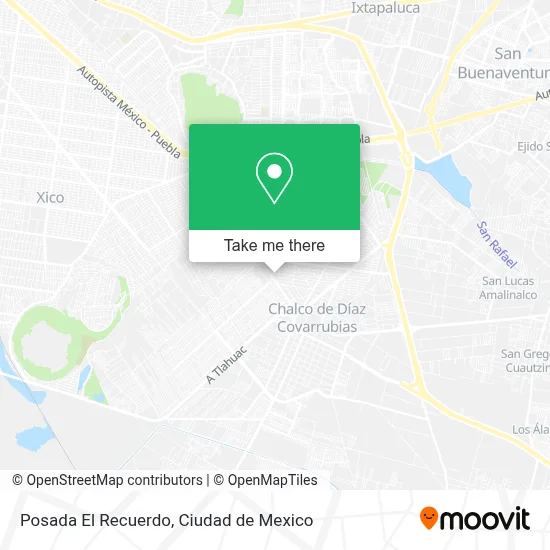 Posada El Recuerdo map