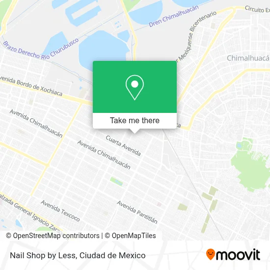 Nail Shop by Less map