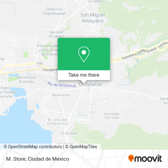 M. Store map