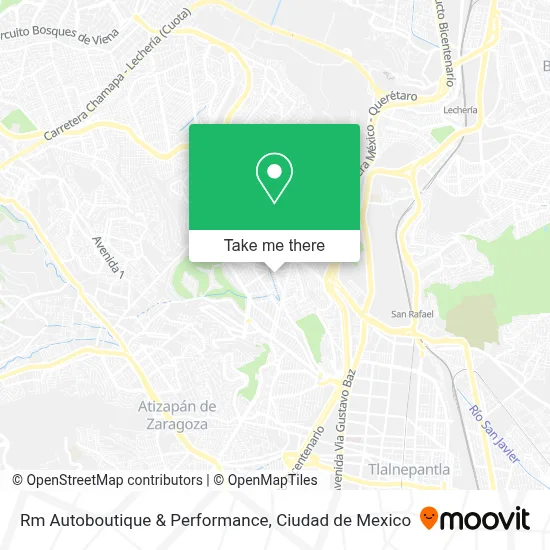 Rm Autoboutique & Performance map