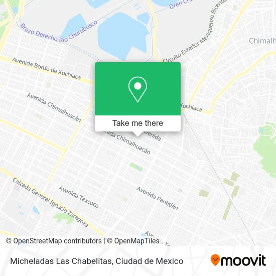 Micheladas Las Chabelitas map