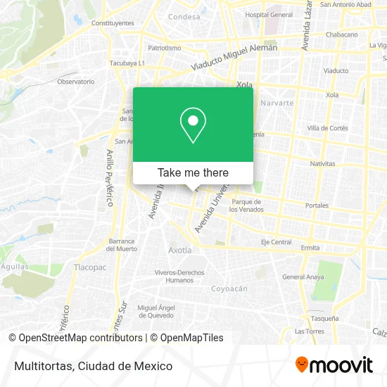 Multitortas map