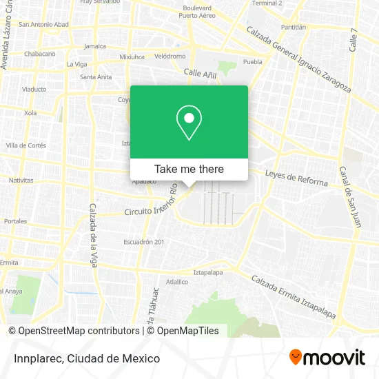 Innplarec map