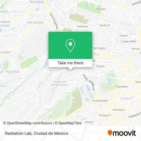 Radiation Lab map