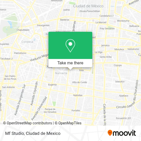 Mf Studio map