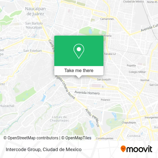 Intercode Group map