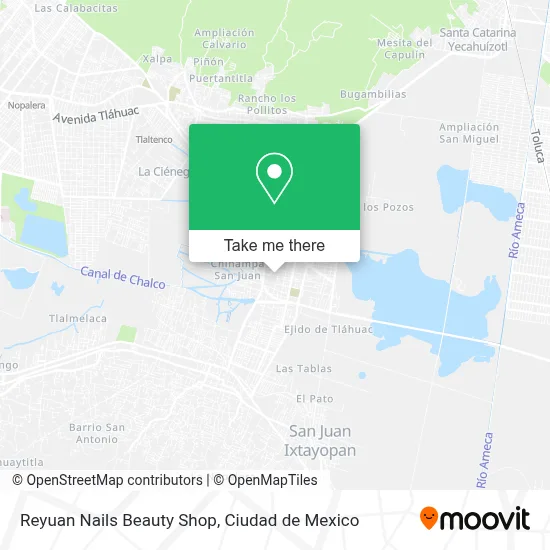 Reyuan Nails Beauty Shop map
