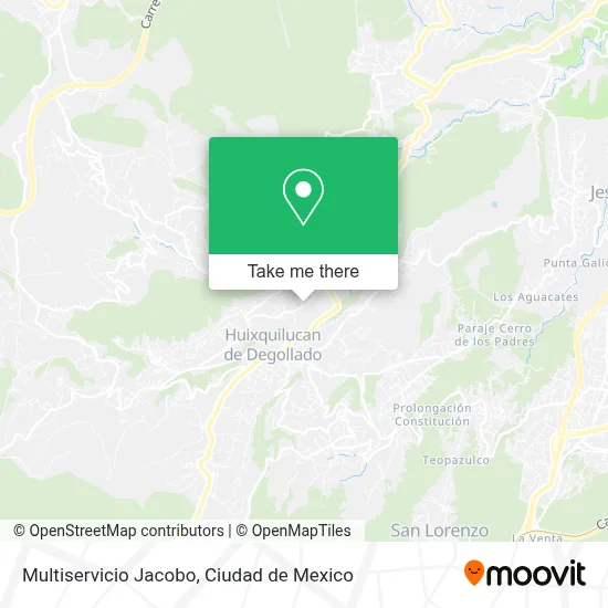 Multiservicio Jacobo map