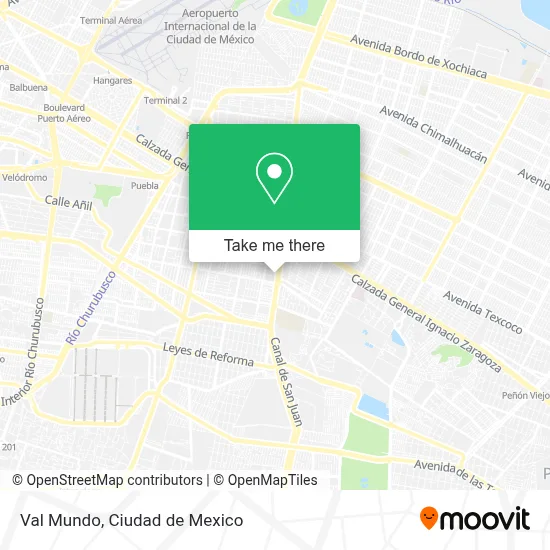 Val Mundo map