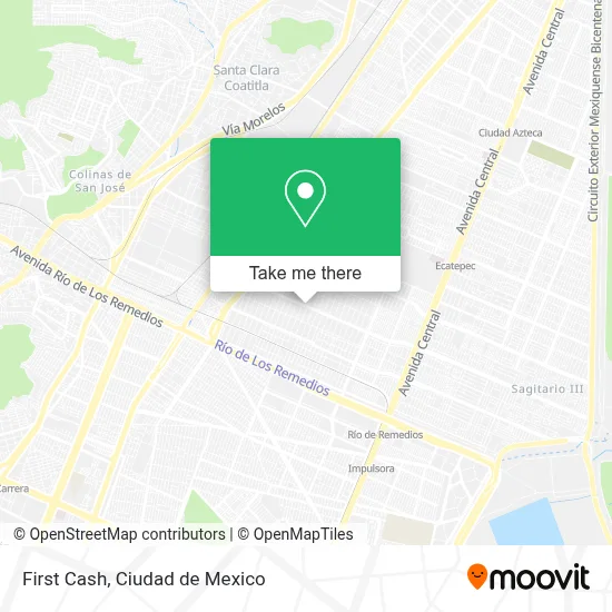 First Cash map