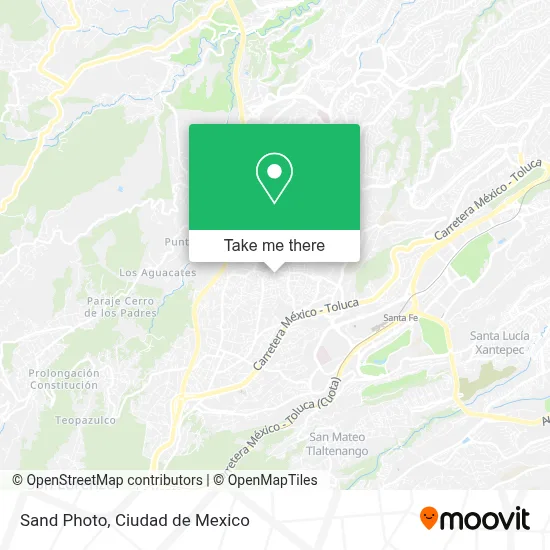 Sand Photo map