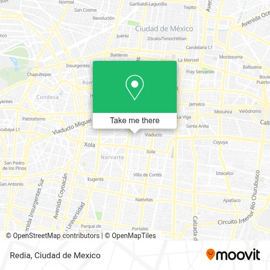 Redia map