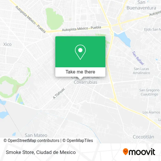 Smoke Store map