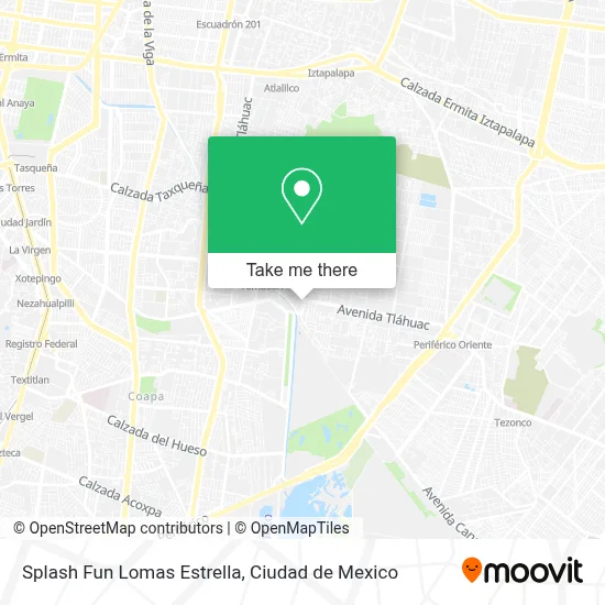 Splash Fun Lomas Estrella map