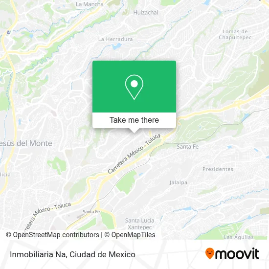 Inmobiliaria Na map
