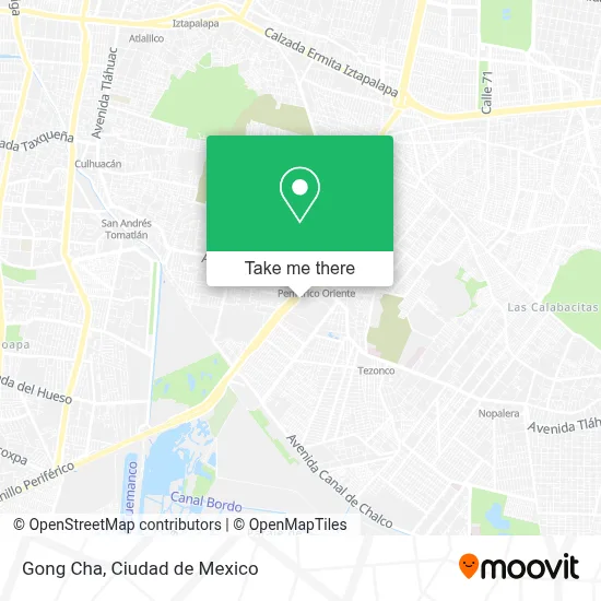 Gong Cha map
