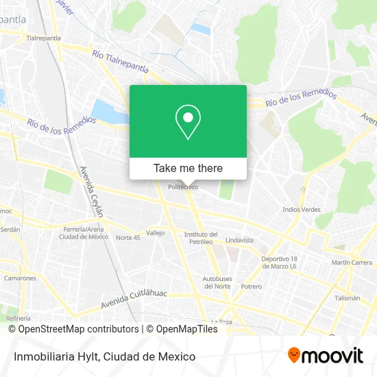 Inmobiliaria Hylt map