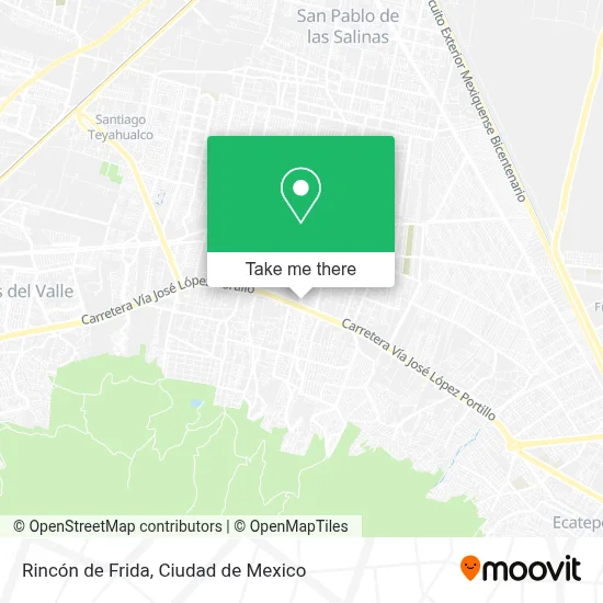 Rincón de Frida map