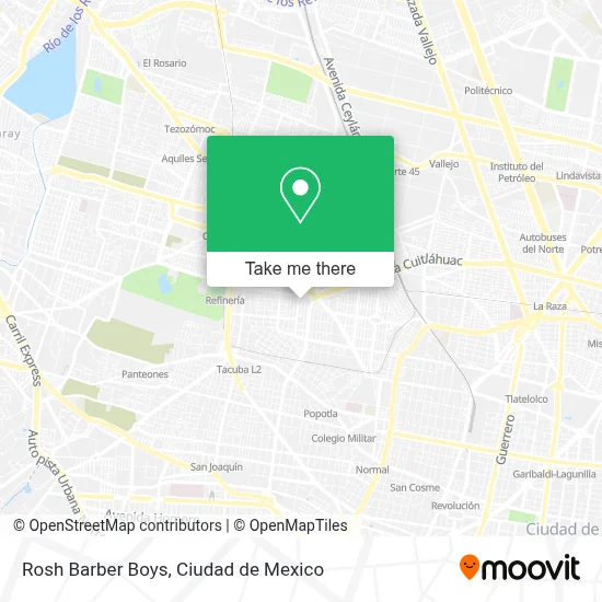 Rosh Barber Boys map
