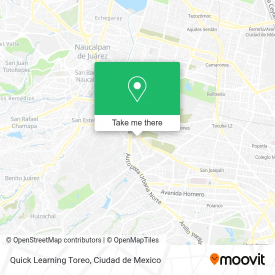 Quick Learning Toreo map