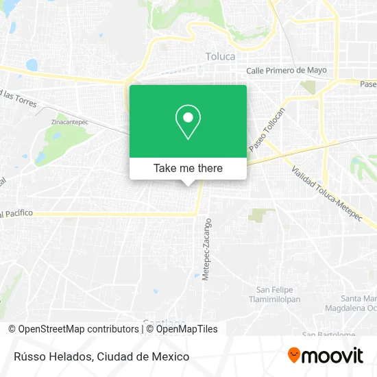 Rússo Helados map