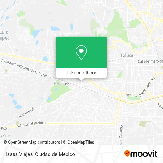 Issas Viajes map