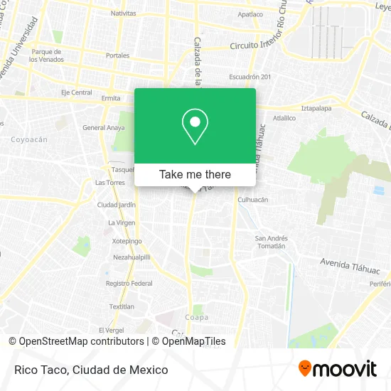 Rico Taco map