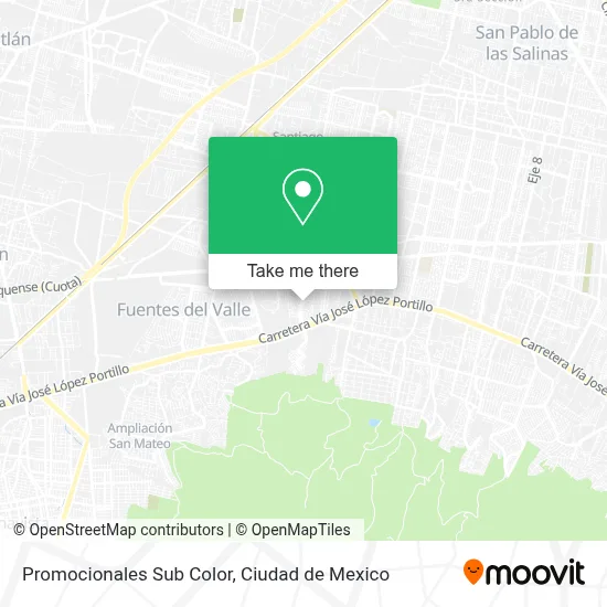 Promocionales Sub Color map